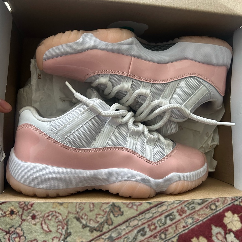 Women’s legend pink retro jordan 11s